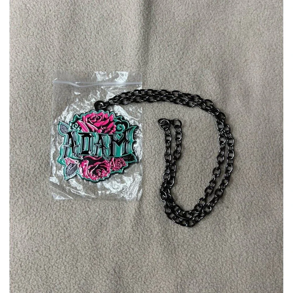 Brand New WWE Authentic Pendant Necklace Chain Adam Rose Exotic Express 2014 Tur